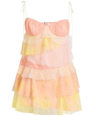 For Love & Lemons Mini-Kleid - Pink