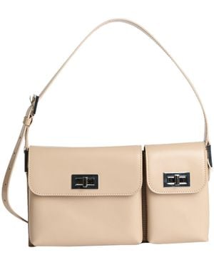 BY FAR Shoulder Bag Cow Leather - Natural