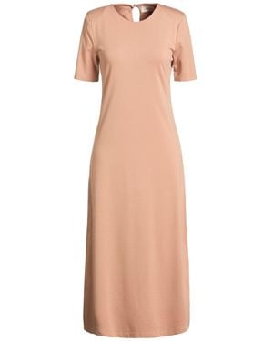 ViCOLO Midi Dress Viscose, Polyamide, Elastane - Natural