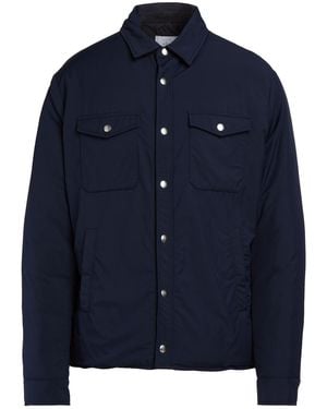 Eleventy Midnight Puffer Wool, Polyamide - Blue