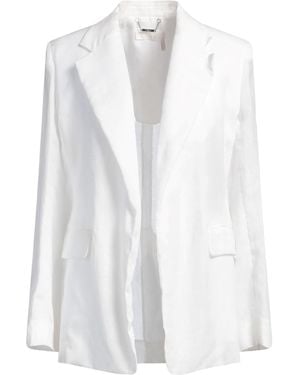 Chloé Blazer Ramie - White