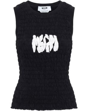 MSGM Top - Black