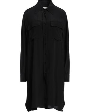 SOLOTRE Mini Dress Acetate, Silk - Black