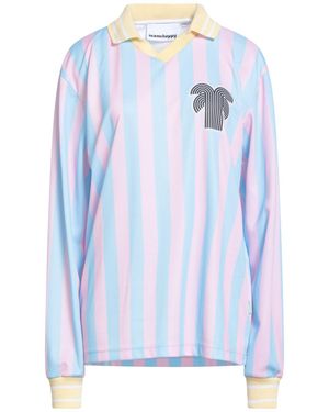 Sea Me Happy Polo Shirt Polyester - Blue