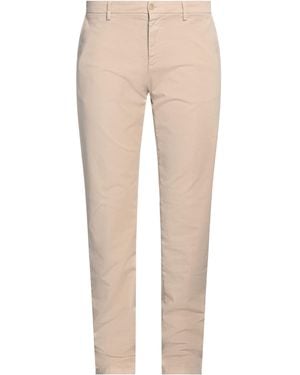 Mp Massimo Piombo Trouser - Natural