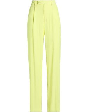 Gcds Pants Acetate, Viscose - Yellow