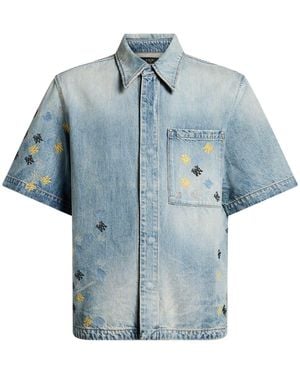 Amiri Denim Shirt Cotton - Blue