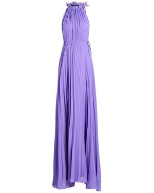MATILDE COUTURE Maxi Dress Polyester - Purple