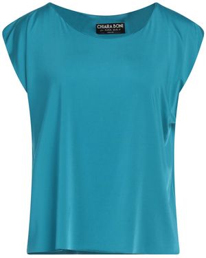 La Petite Robe Di Chiara Boni Top Viscose, Elastane - Blue