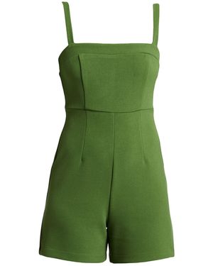 Compagnia Italiana Playsuit Polyester, Viscose, Elastic Fibres - Green