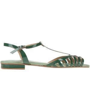 Aguaclara Sandals Leather - Green