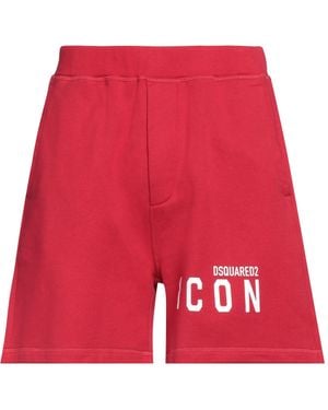 DSquared² Shorts & Bermuda Shorts - Red