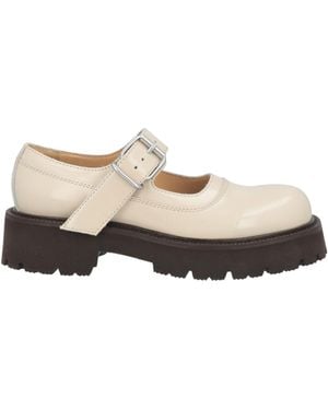 MM6 by Maison Martin Margiela Court Shoes - Natural