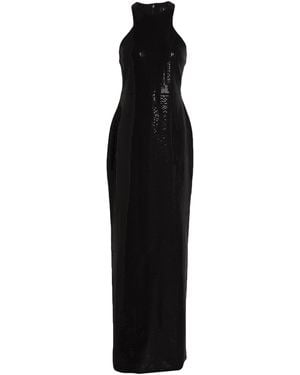 Solace London Vestido Largo - Negro