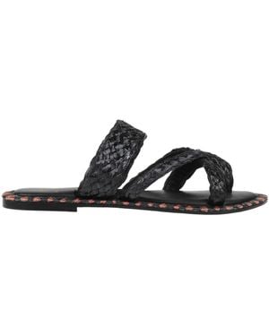 De Siena Thong Sandal - Black