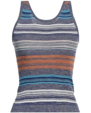 Roberto Collina Top Linen, Polyester - Blue