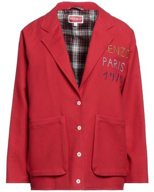 KENZO Suit Jacket - Red