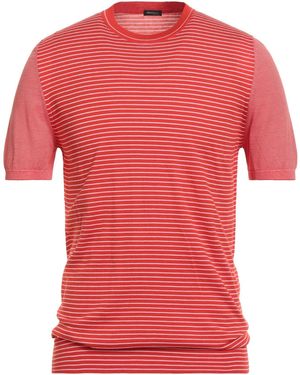 Kiton T-Shirt Cotton - Red