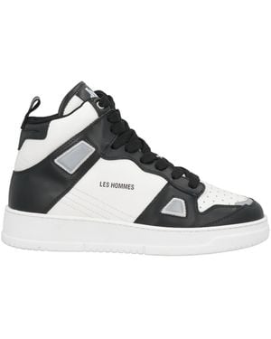 Les Hommes Sneakers Leather - White
