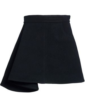 Patou Mini Skirt Wool, Polyamide, Cashmere - Black