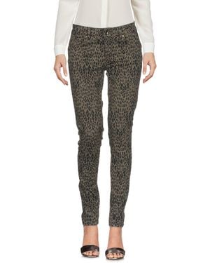 Liu Jo Military Pants Cotton, Elastane - Gray