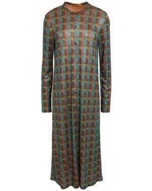 Siyu Midi Dress - Green