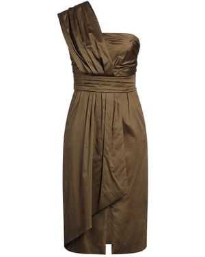 ESCADA Midi Dress Cotton - Green