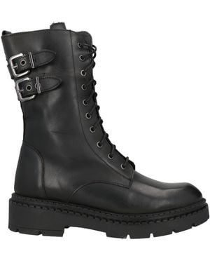 Divine Follie Ankle Boots Calfskin - Black