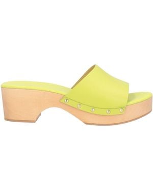 Aeyde Mules & Clogs - Yellow