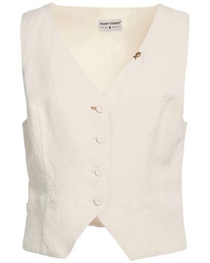 FRONT STREET 8 Waistcoat - White