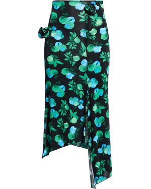 Coperni Midi Skirt Viscose, Elastane - Green