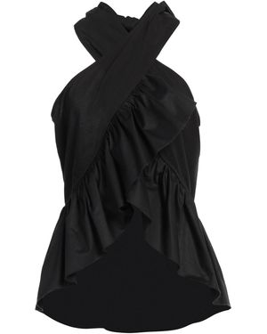 SIMONA CORSELLINI Top Cotton - Black