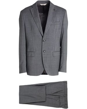 Paoloni Suit Virgin Wool - Gray