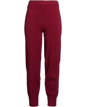 Dixie Burgundy Pants Viscose, Polyester, Polyamide - Red