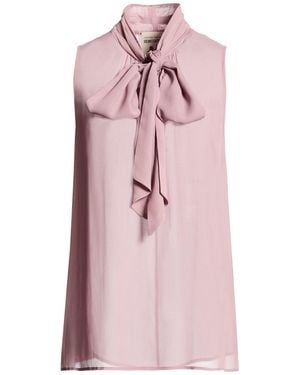 Semicouture Top Acetate, Silk - Pink