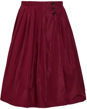 Aspesi Midi Skirt - Red