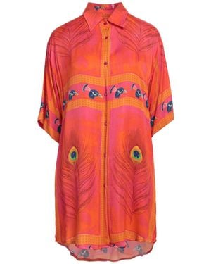 DEPENDANCE Mini Dress Viscose - Red