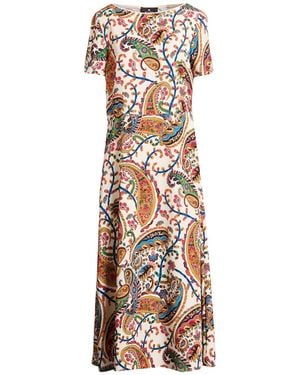 Etro Midi Dress Polyester, Elastane - White