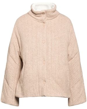 Purotatto Jacket Viscose, Polyester, Wool, Elastane - Natural