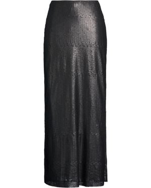 Alysi Maxi Skirt Polyester - Black
