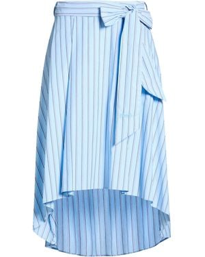 Gaelle Paris Midi Skirt Cotton - Blue