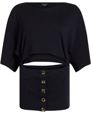 A.W.A.K.E. MODE Top Organic Cotton - Black