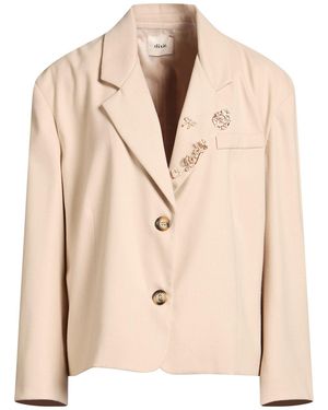 Dixie Cream Blazer Polyester, Viscose, Elastane - Natural