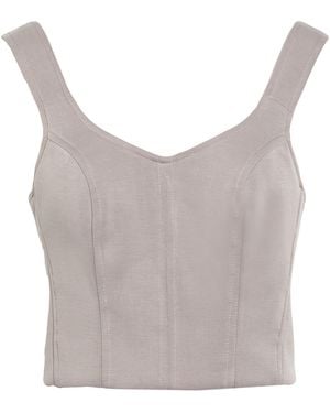 Berna Top Polyester, Viscose, Elastane - Gray