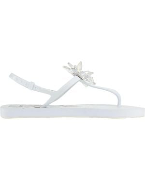 La Water Thong Sandal Rubber - White