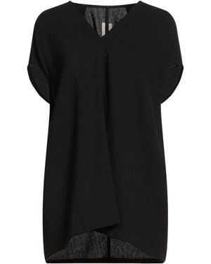 Rick Owens Top Virgin Wool - Black