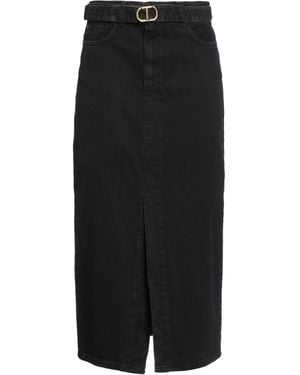 Twinset Denim Skirt - Black