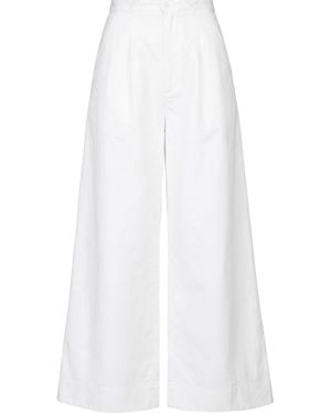 European Culture Trouser - White