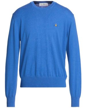 Vivienne Westwood Jumper Cotton, Cashmere - Blue