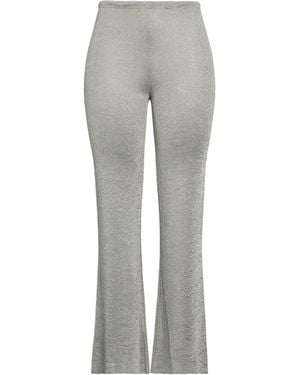 Siyu Sage Trousers Viscose, Metallic Fibre - Grey